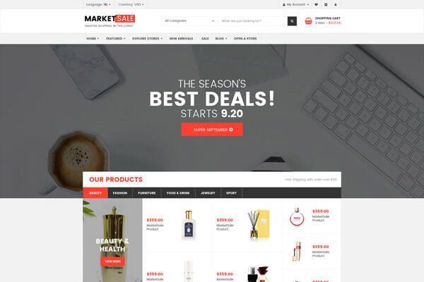 MarketSale Home 03