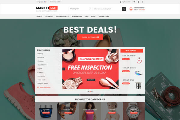 MarketSale Home 05